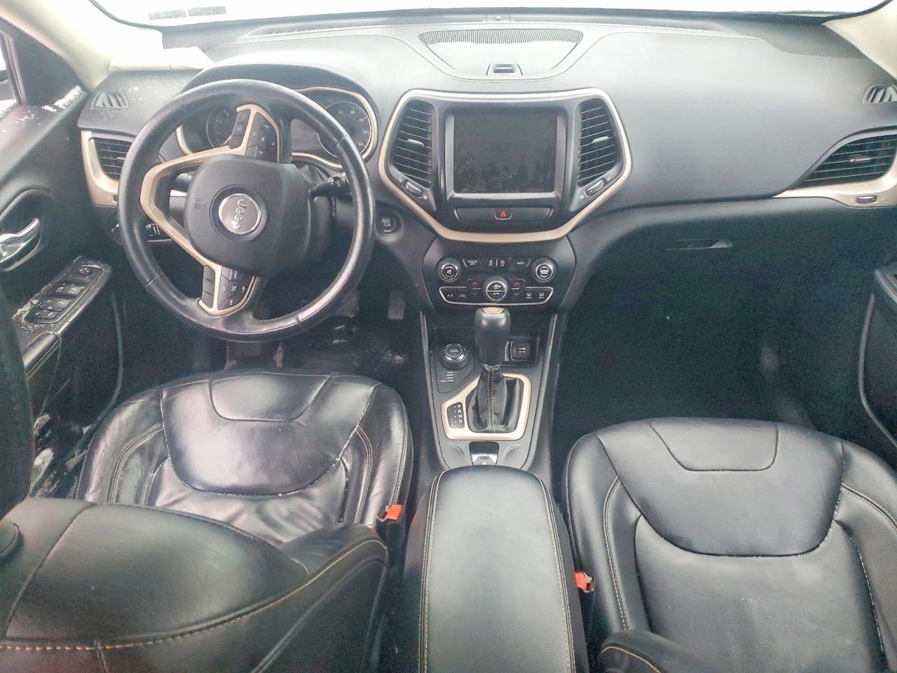 2015 Jeep Cherokee Limited Серебряный vin: 1C4PJMDS0FW512927