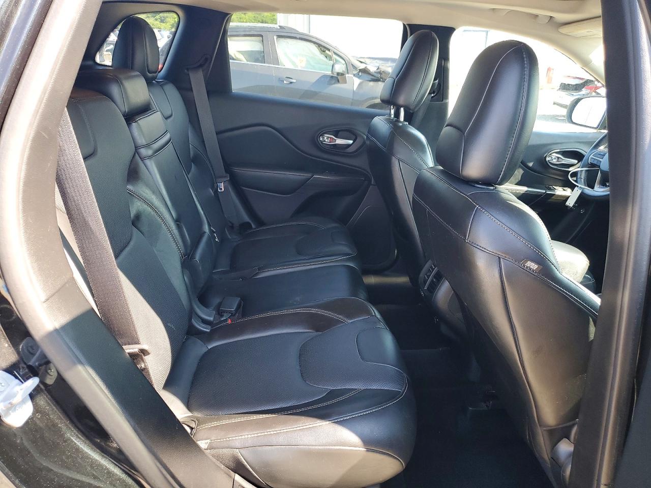 2015 Jeep Cherokee Limited Black vin: 1C4PJMDS0FW563716
