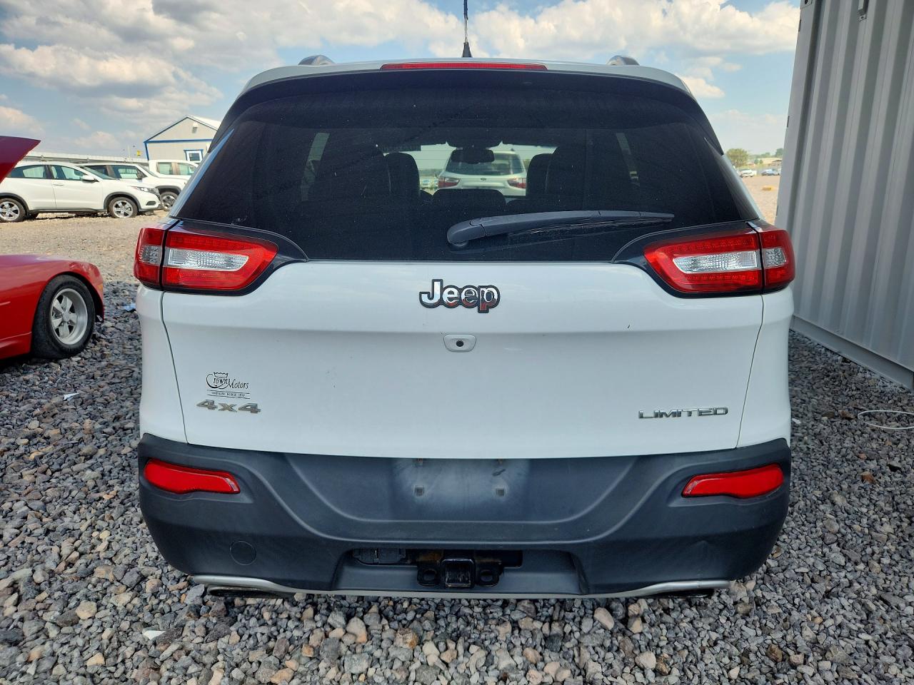 2015 Jeep Cherokee Limited Белый vin: 1C4PJMDS0FW646403