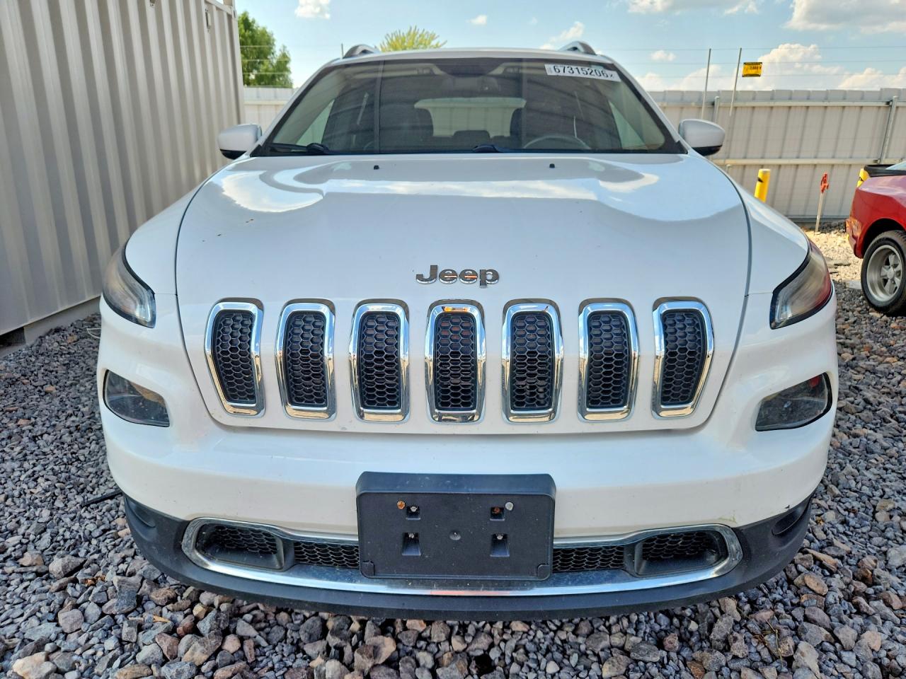 2015 Jeep Cherokee Limited Белый vin: 1C4PJMDS0FW646403