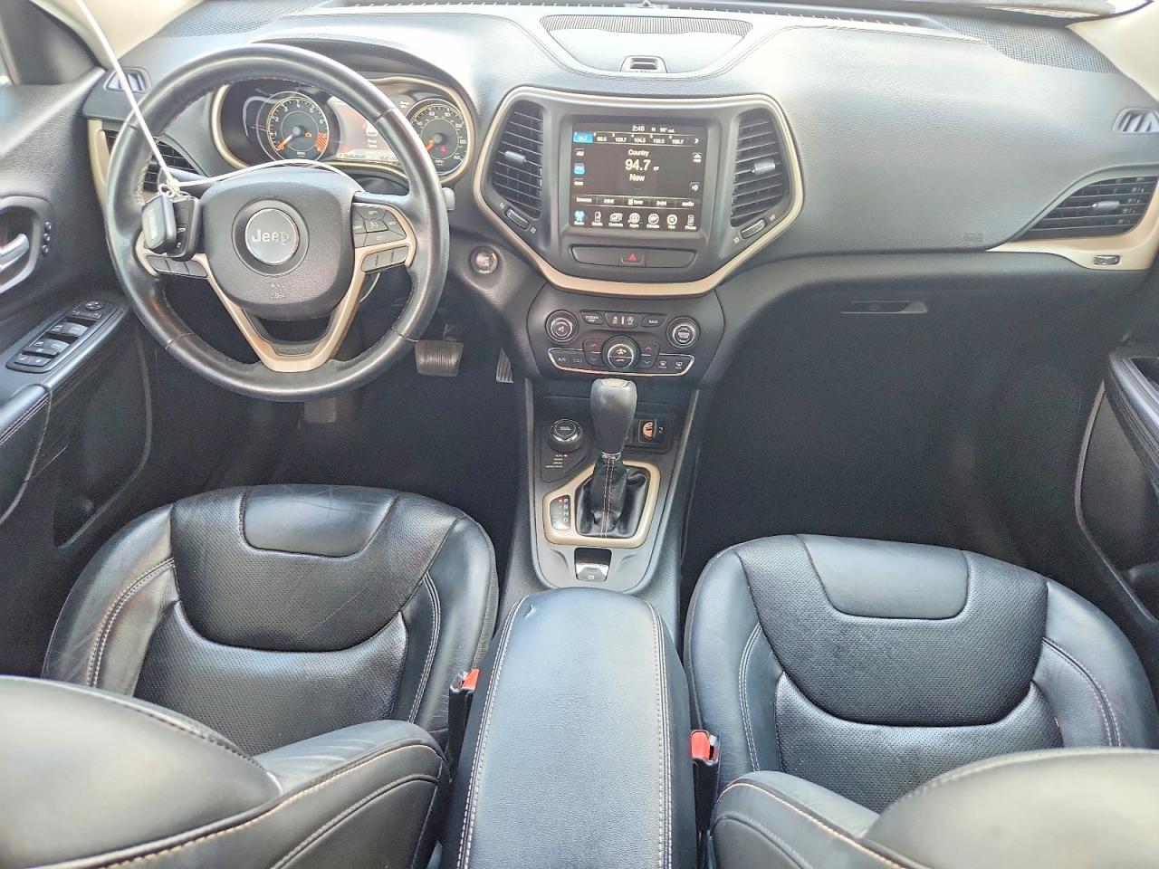 2015 Jeep Cherokee Limited Белый vin: 1C4PJMDS0FW646403
