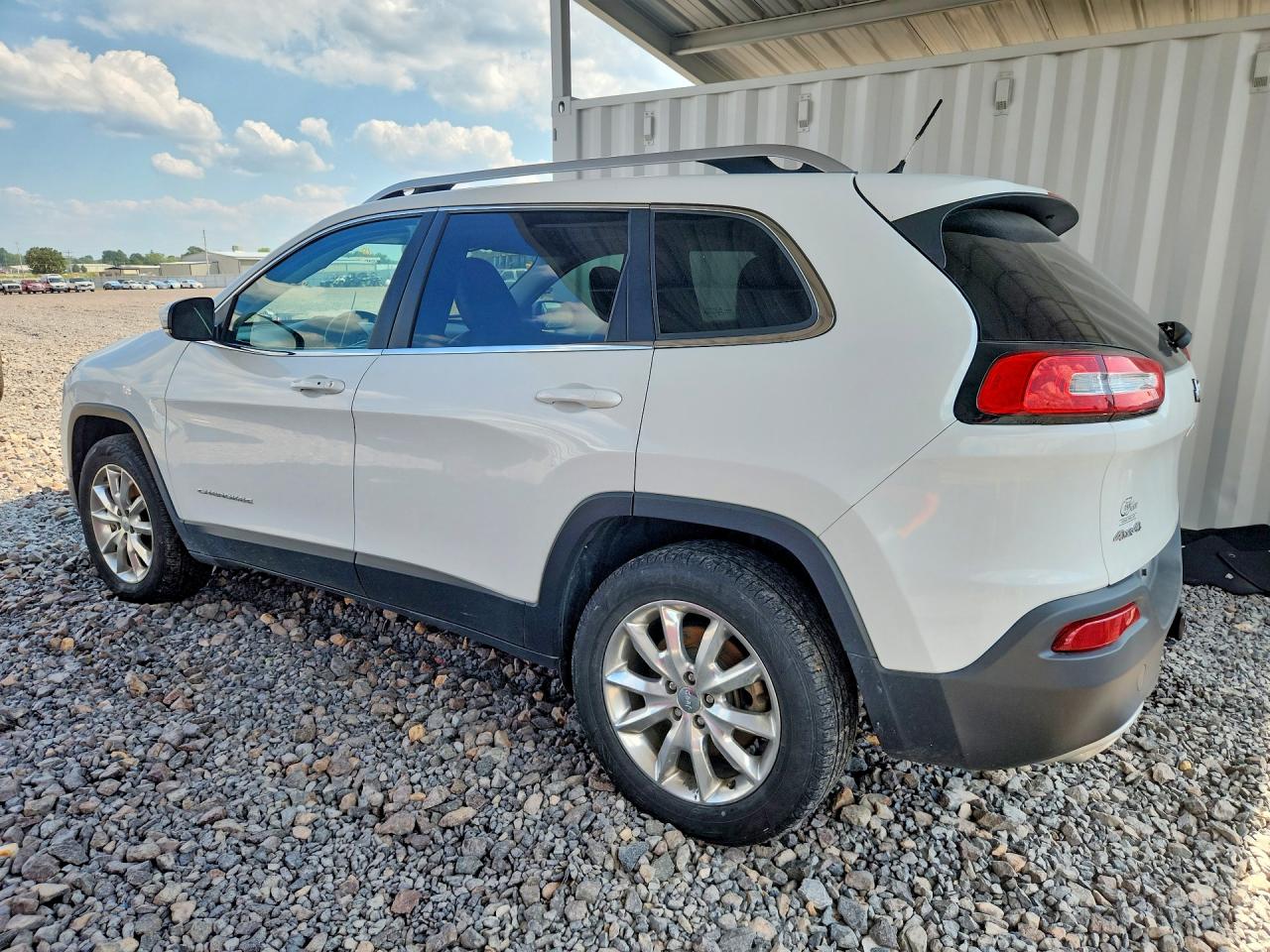 2015 Jeep Cherokee Limited Белый vin: 1C4PJMDS0FW646403