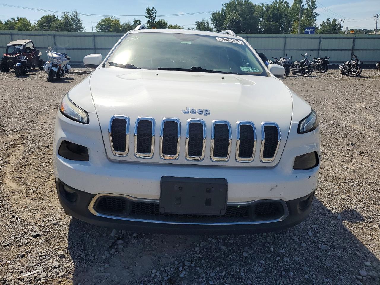 2015 Jeep Cherokee Limited Белый vin: 1C4PJMDS0FW673150