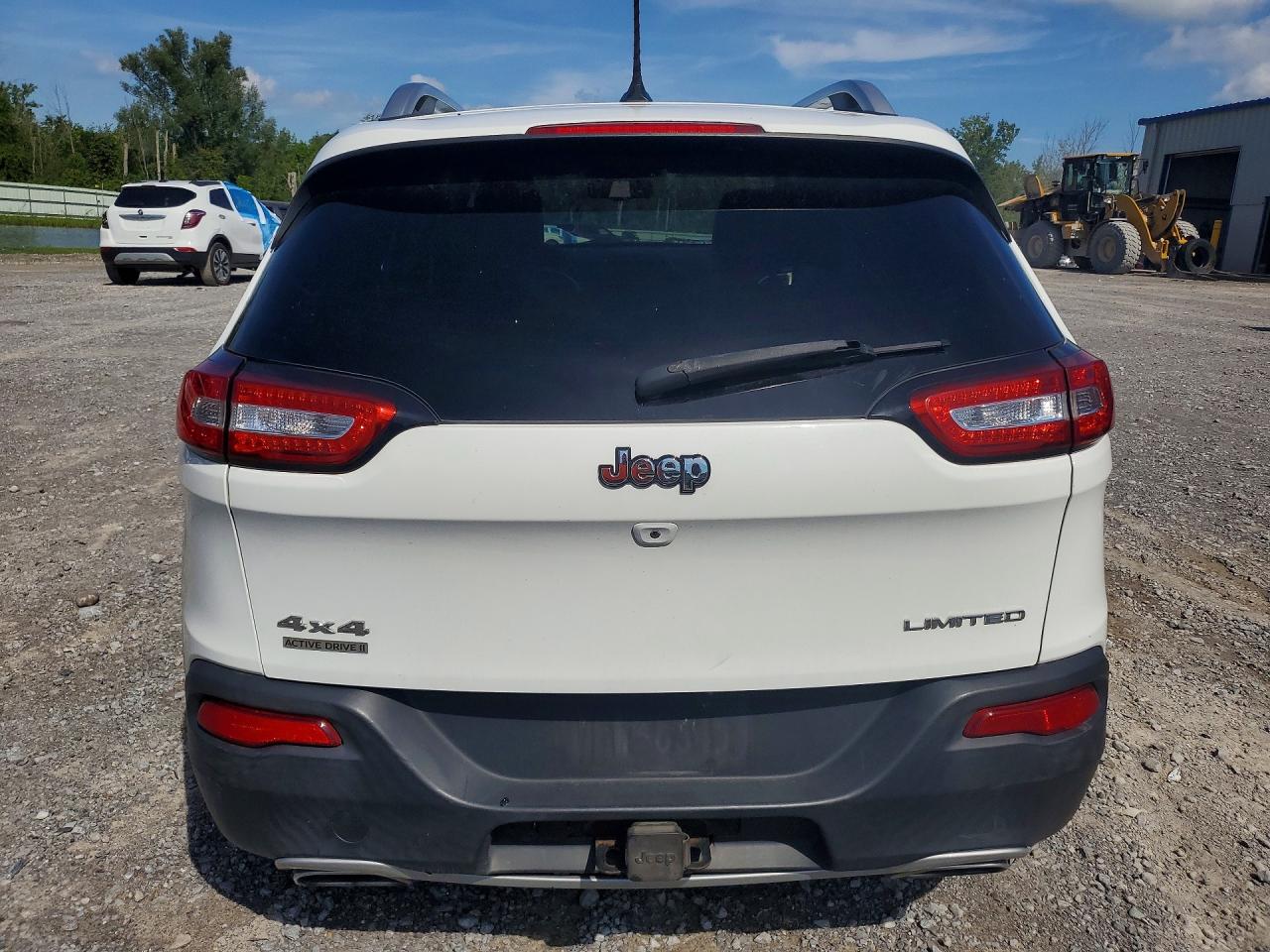 2015 Jeep Cherokee Limited Белый vin: 1C4PJMDS0FW673150