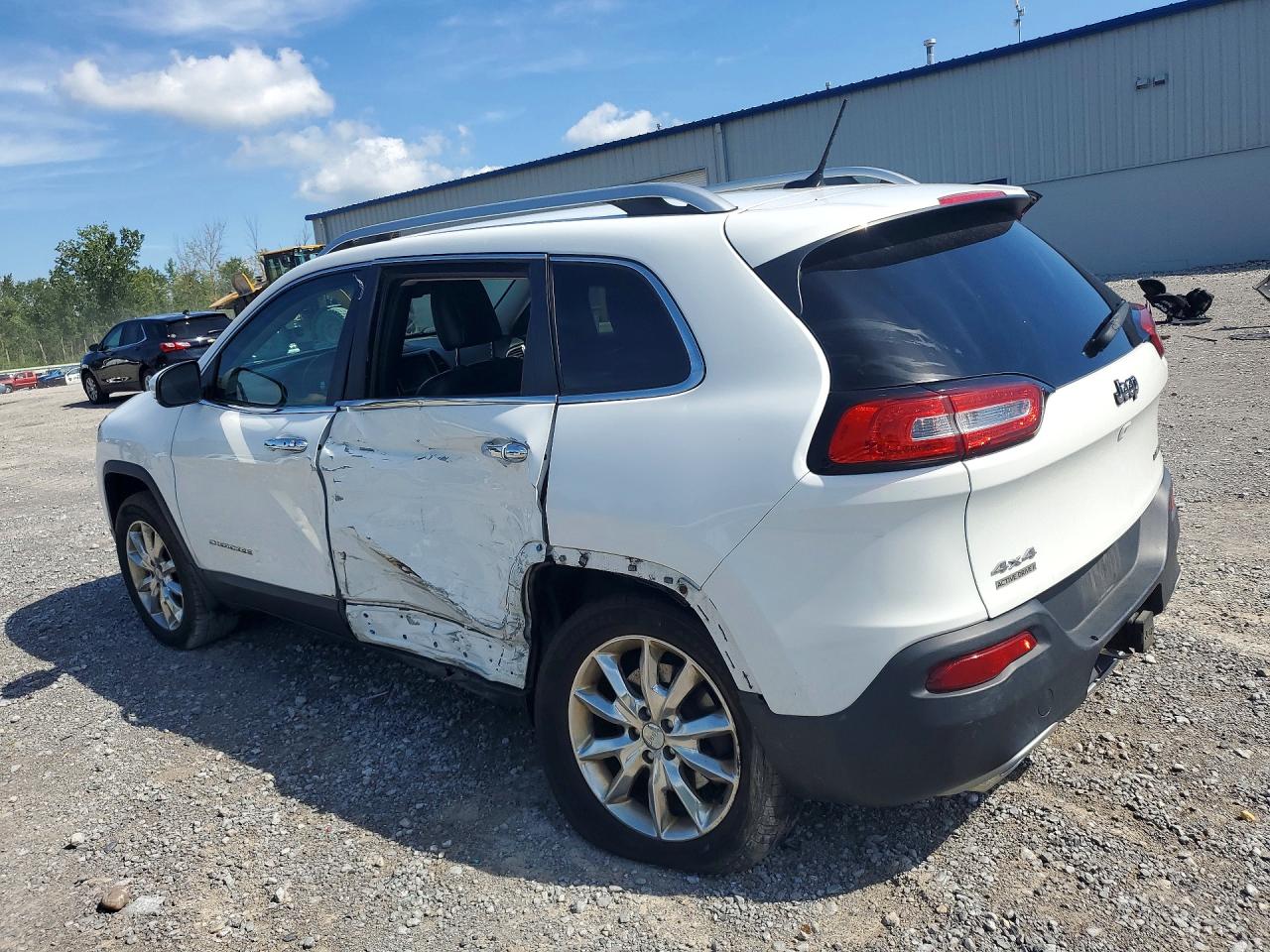 2015 Jeep Cherokee Limited Белый vin: 1C4PJMDS0FW673150