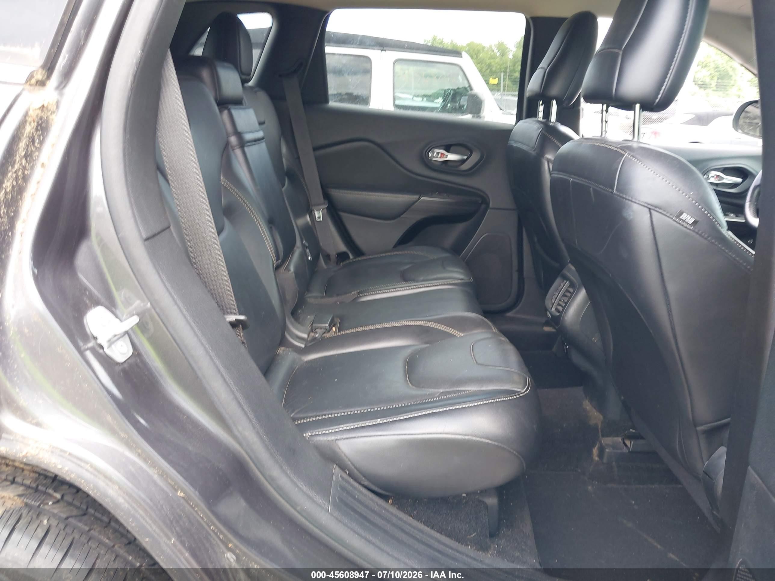 2015 Jeep Cherokee Limited Gray vin: 1C4PJMDS0FW681376