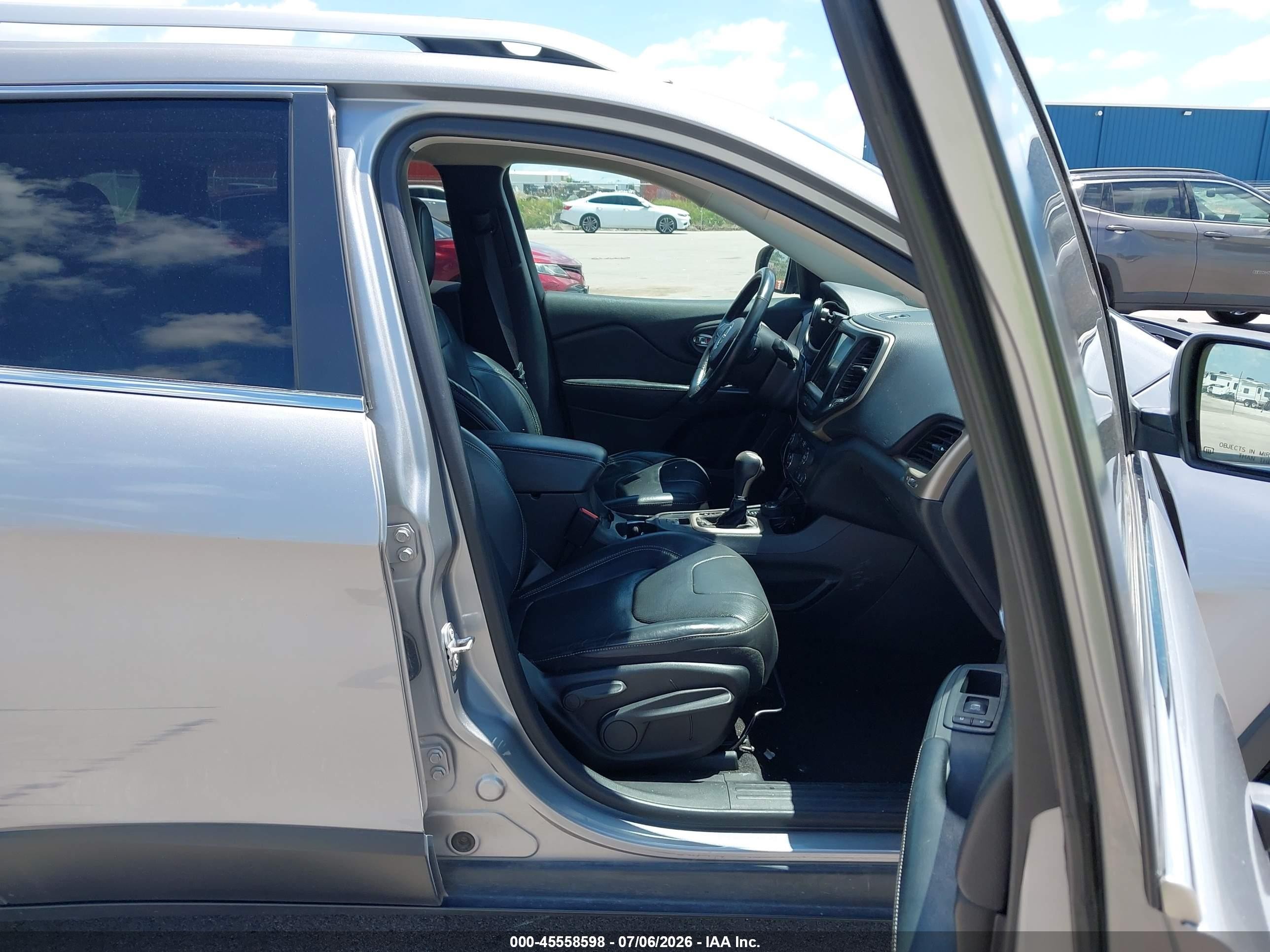 2015 Jeep Cherokee Limited Gray vin: 1C4PJMDS0FW736778