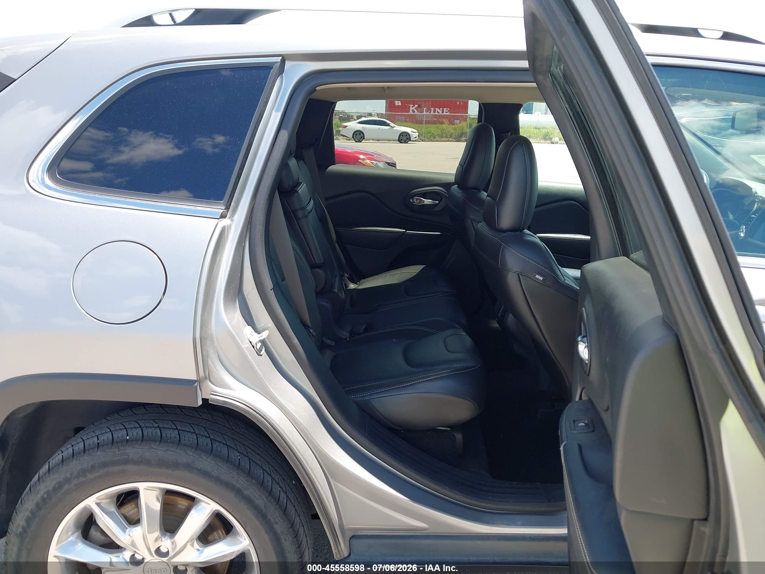 2015 Jeep Cherokee Limited Gray vin: 1C4PJMDS0FW736778