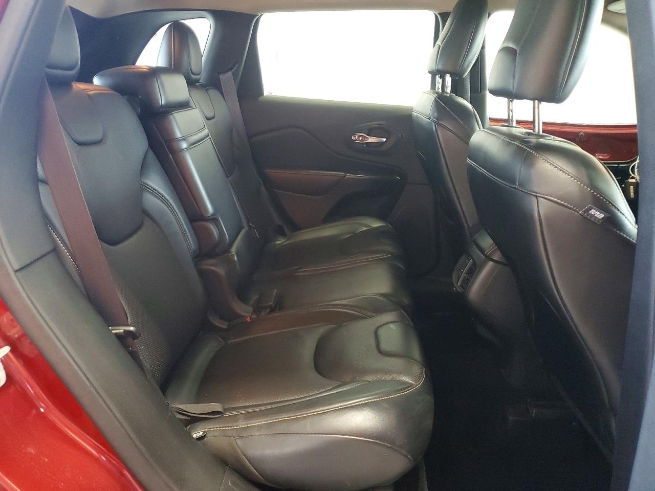2014 Jeep Cherokee Limited Maroon vin: 1C4PJMDS1EW184268