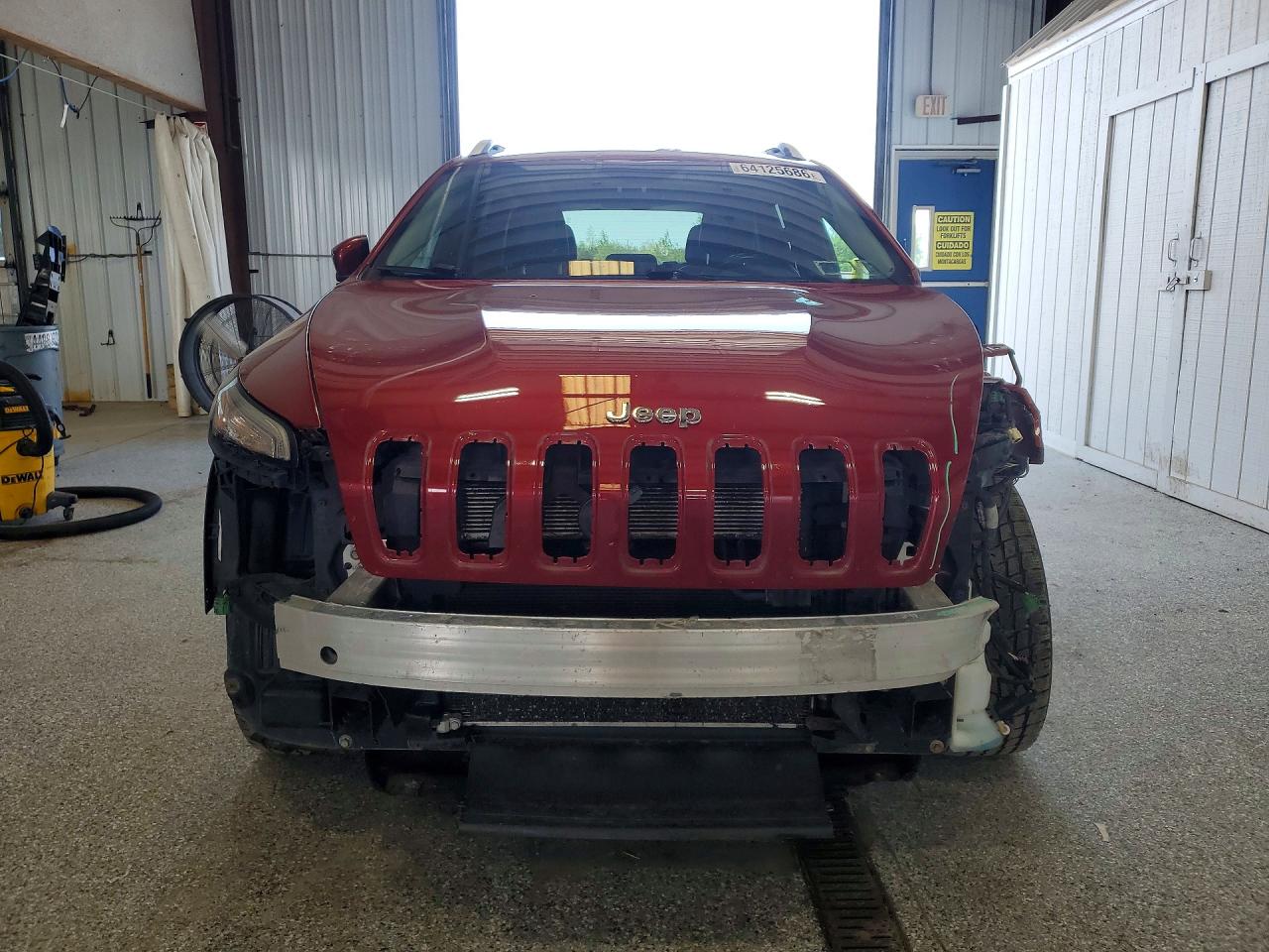 2014 Jeep Cherokee Limited Maroon vin: 1C4PJMDS1EW184268