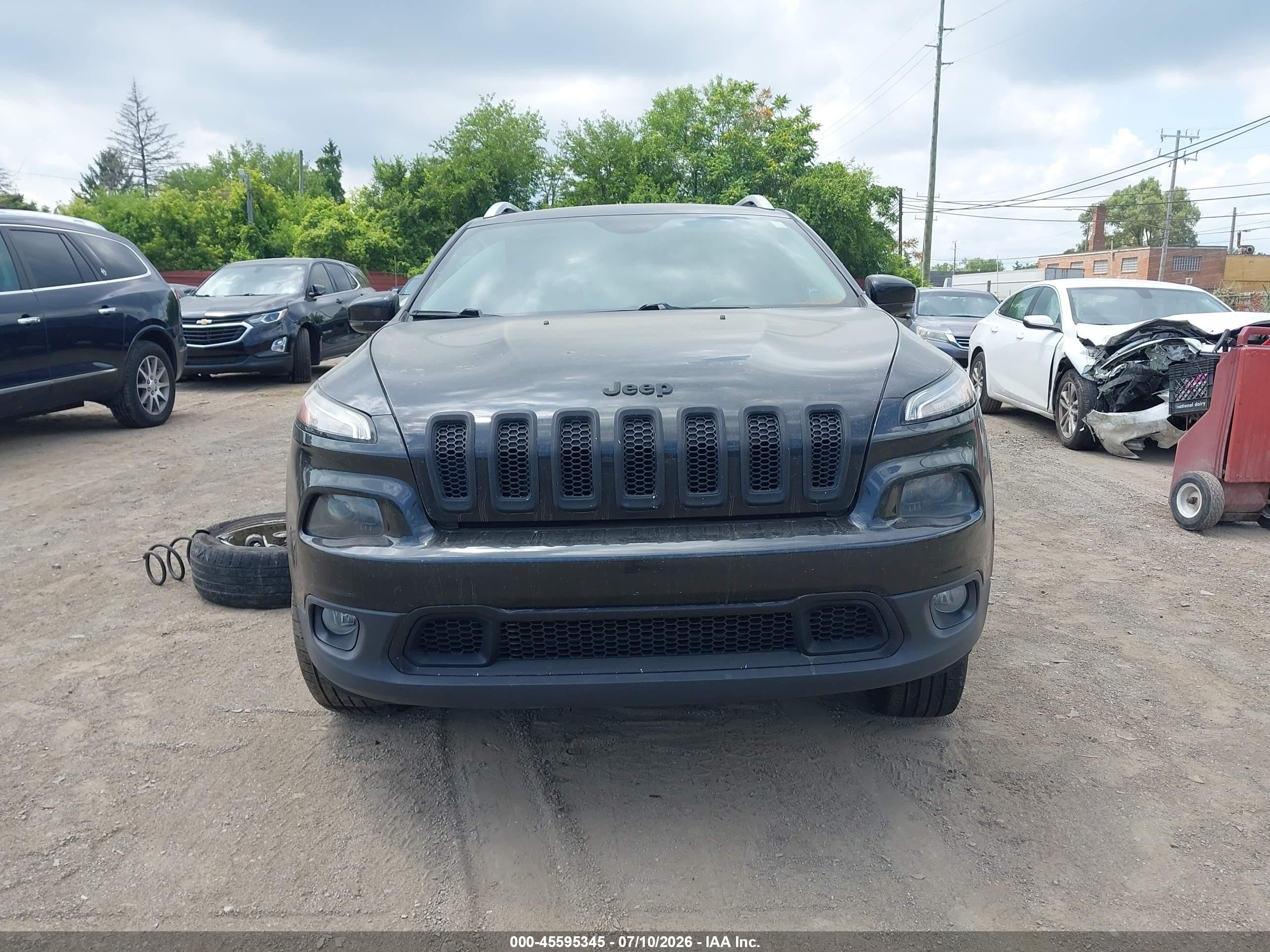 2014 Jeep Cherokee Limited Gray vin: 1C4PJMDS1EW191124