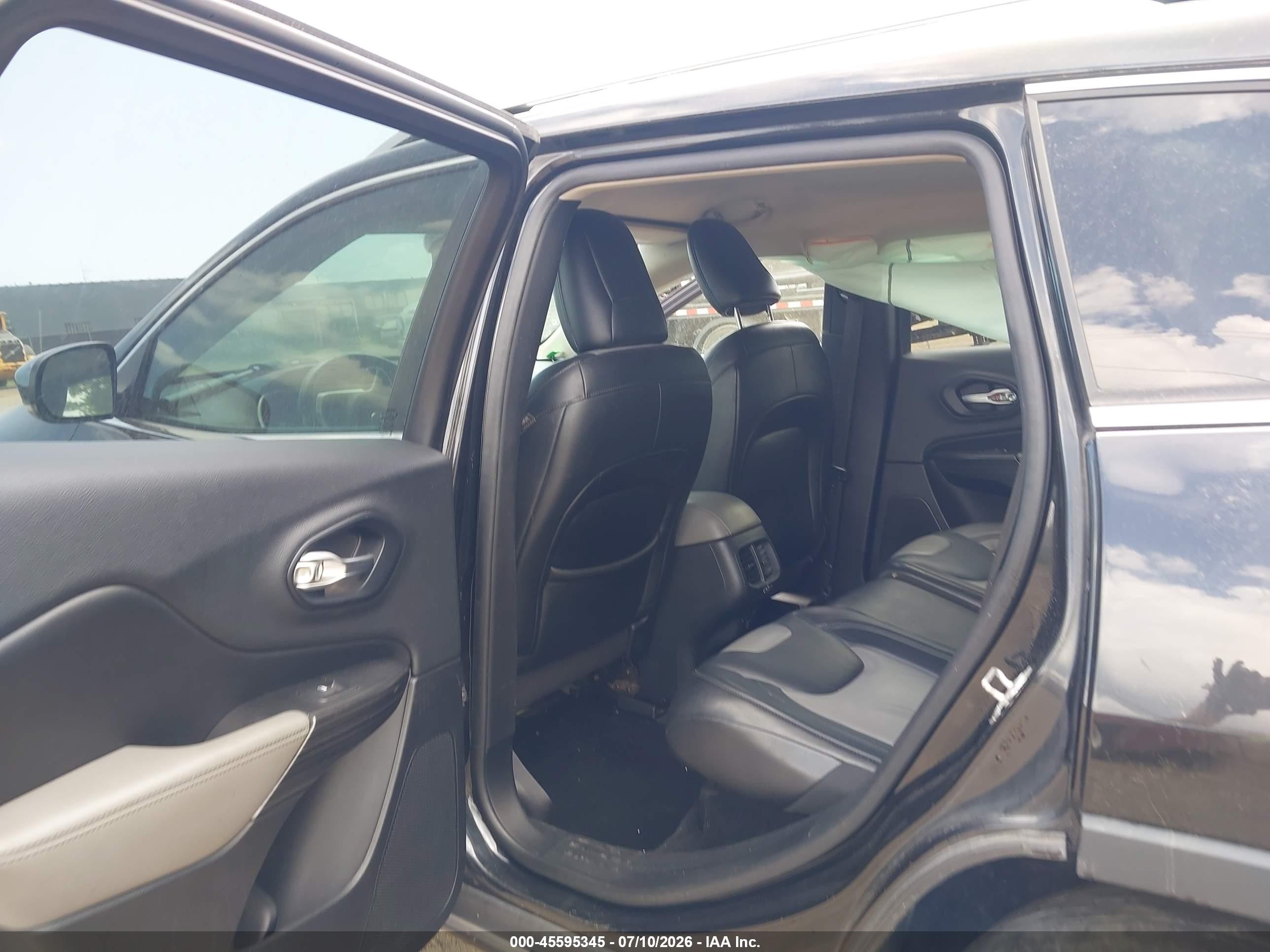 2014 Jeep Cherokee Limited Gray vin: 1C4PJMDS1EW191124