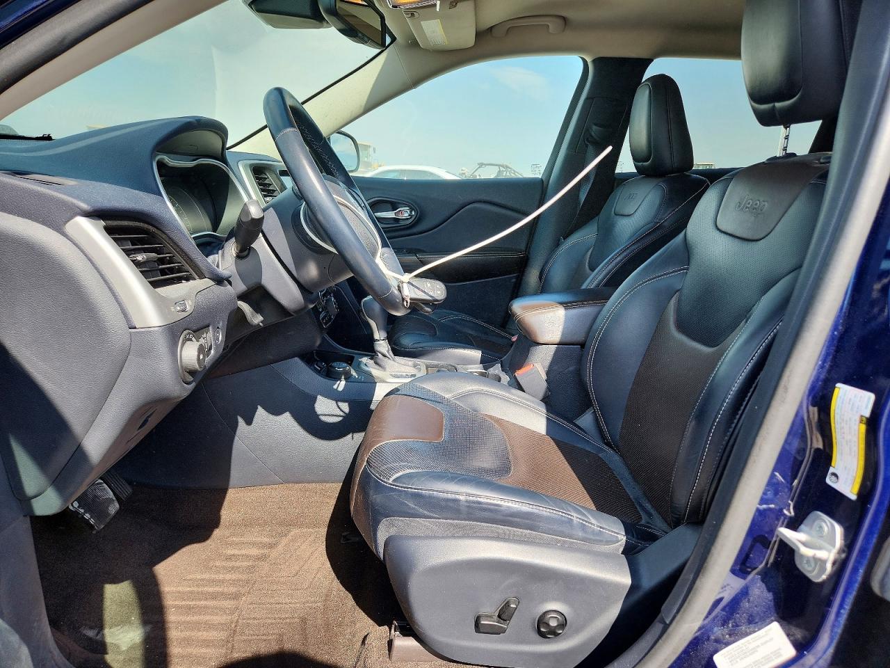2014 Jeep Cherokee Limited Blue vin: 1C4PJMDS1EW232657