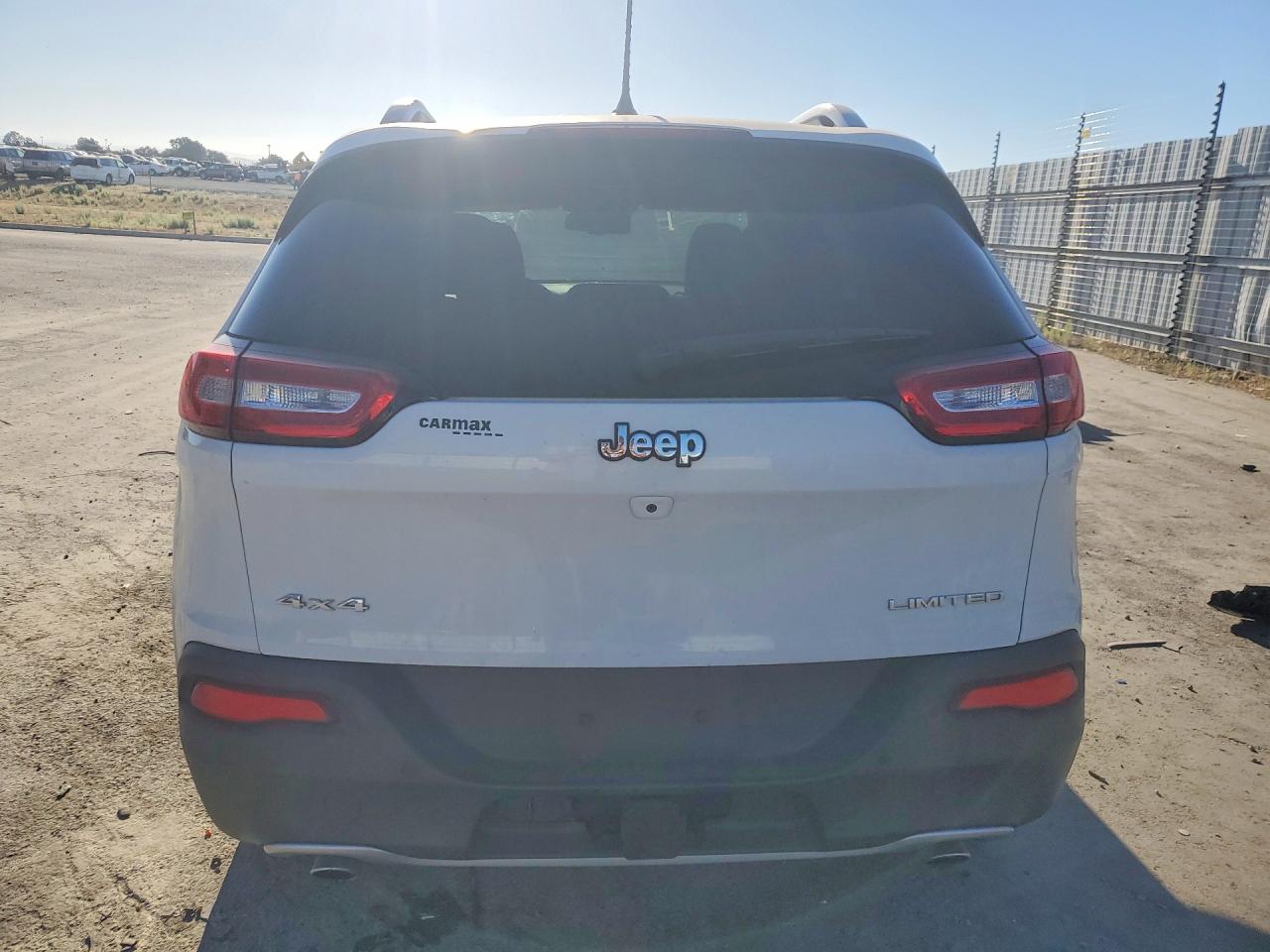 2014 Jeep Cherokee Limited White vin: 1C4PJMDS1EW236658