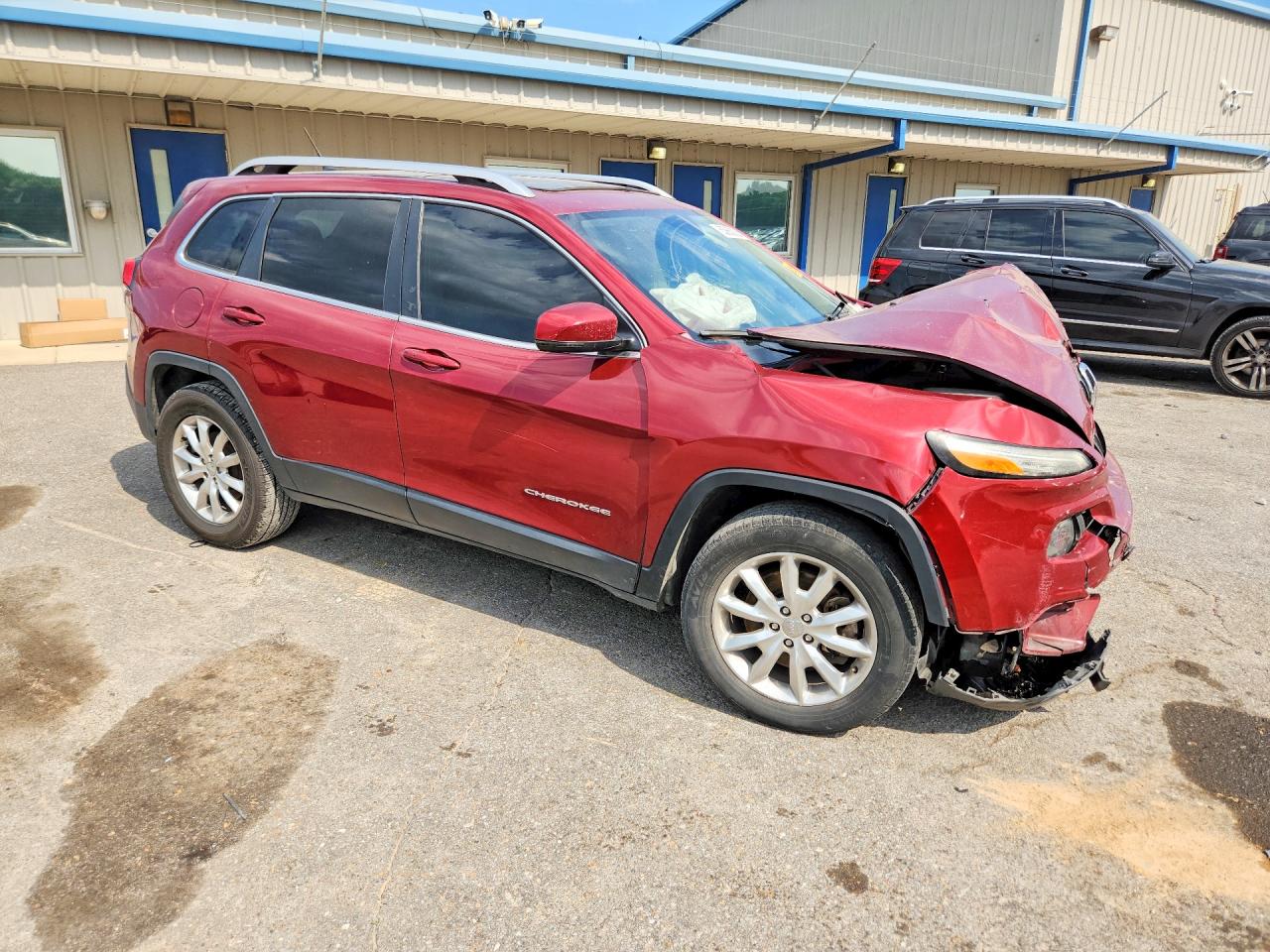 2014 Jeep Cherokee Limited Красный vin: 1C4PJMDS1EW247451