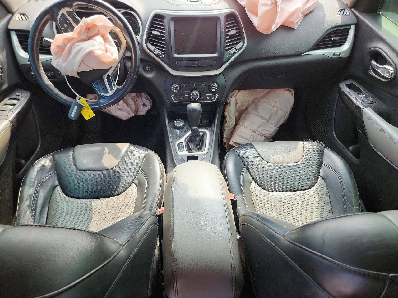 2014 Jeep Cherokee Limited Красный vin: 1C4PJMDS1EW247451