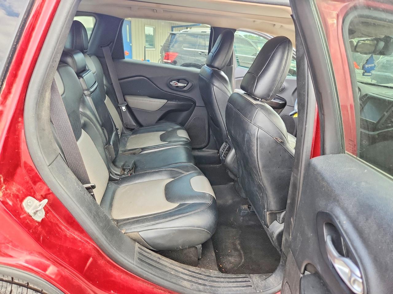 2014 Jeep Cherokee Limited Красный vin: 1C4PJMDS1EW247451