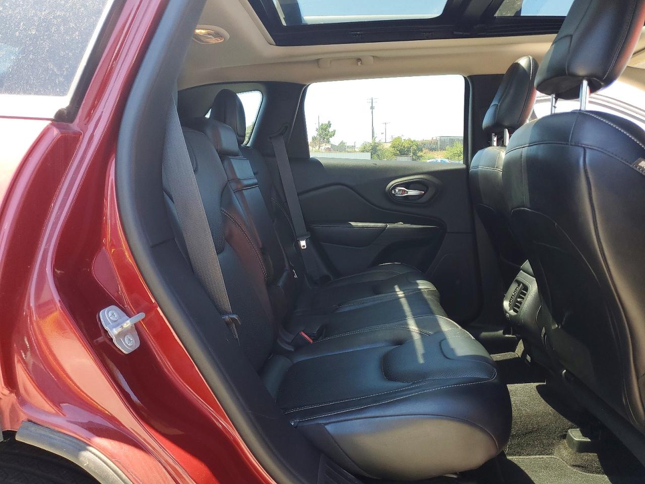 2014 Jeep Cherokee Limited Maroon vin: 1C4PJMDS1EW266338