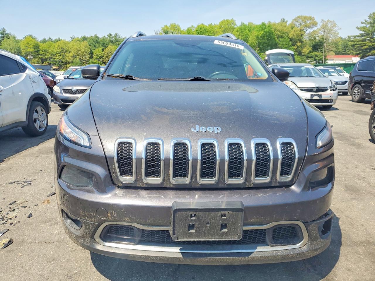 2014 Jeep Cherokee Limited Charcoal vin: 1C4PJMDS1EW280949
