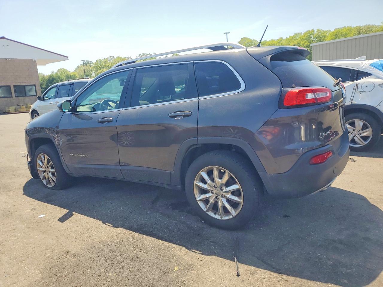 2014 Jeep Cherokee Limited Charcoal vin: 1C4PJMDS1EW280949