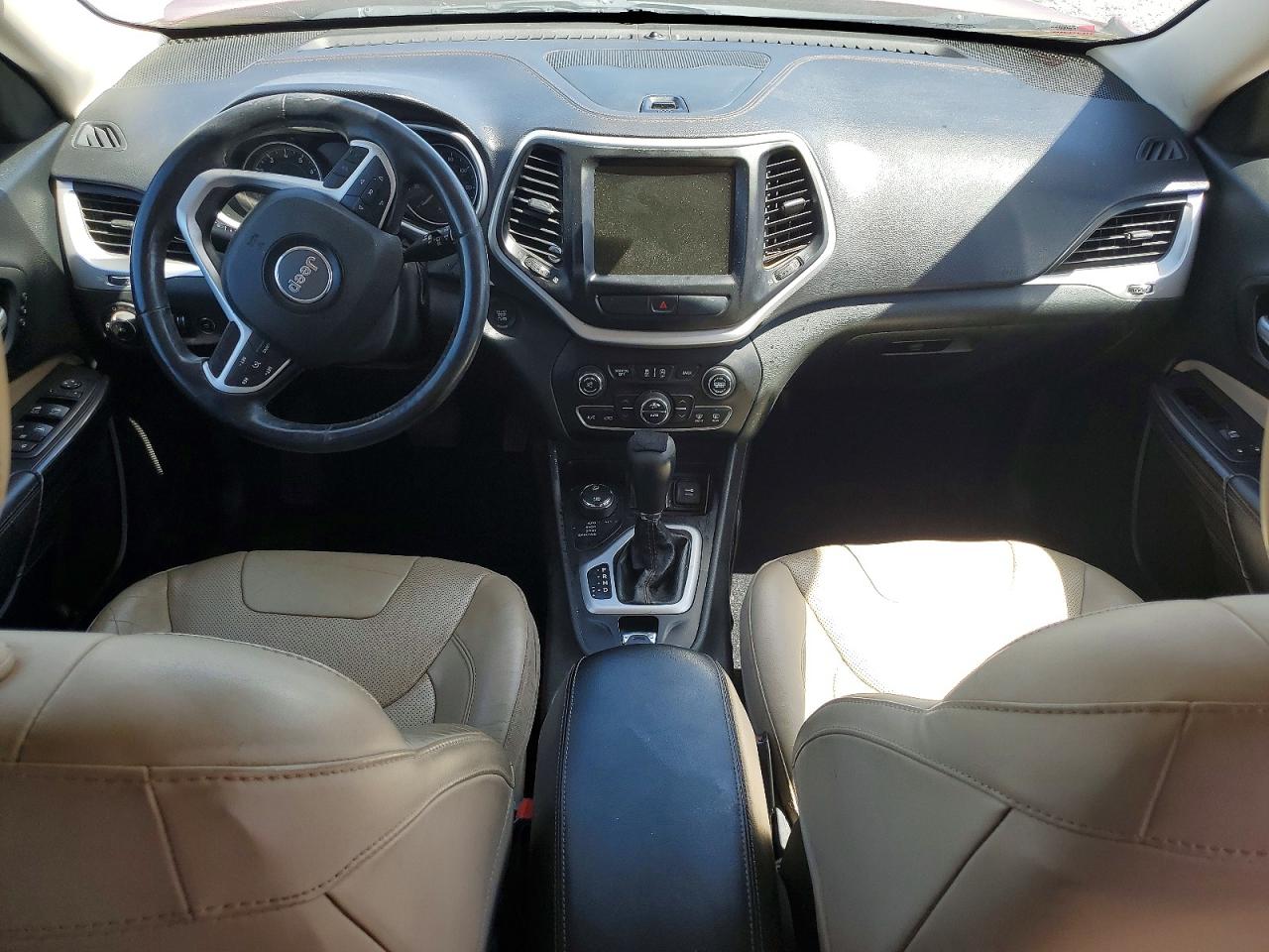 2015 Jeep Cherokee Limited Красный vin: 1C4PJMDS1FW618870
