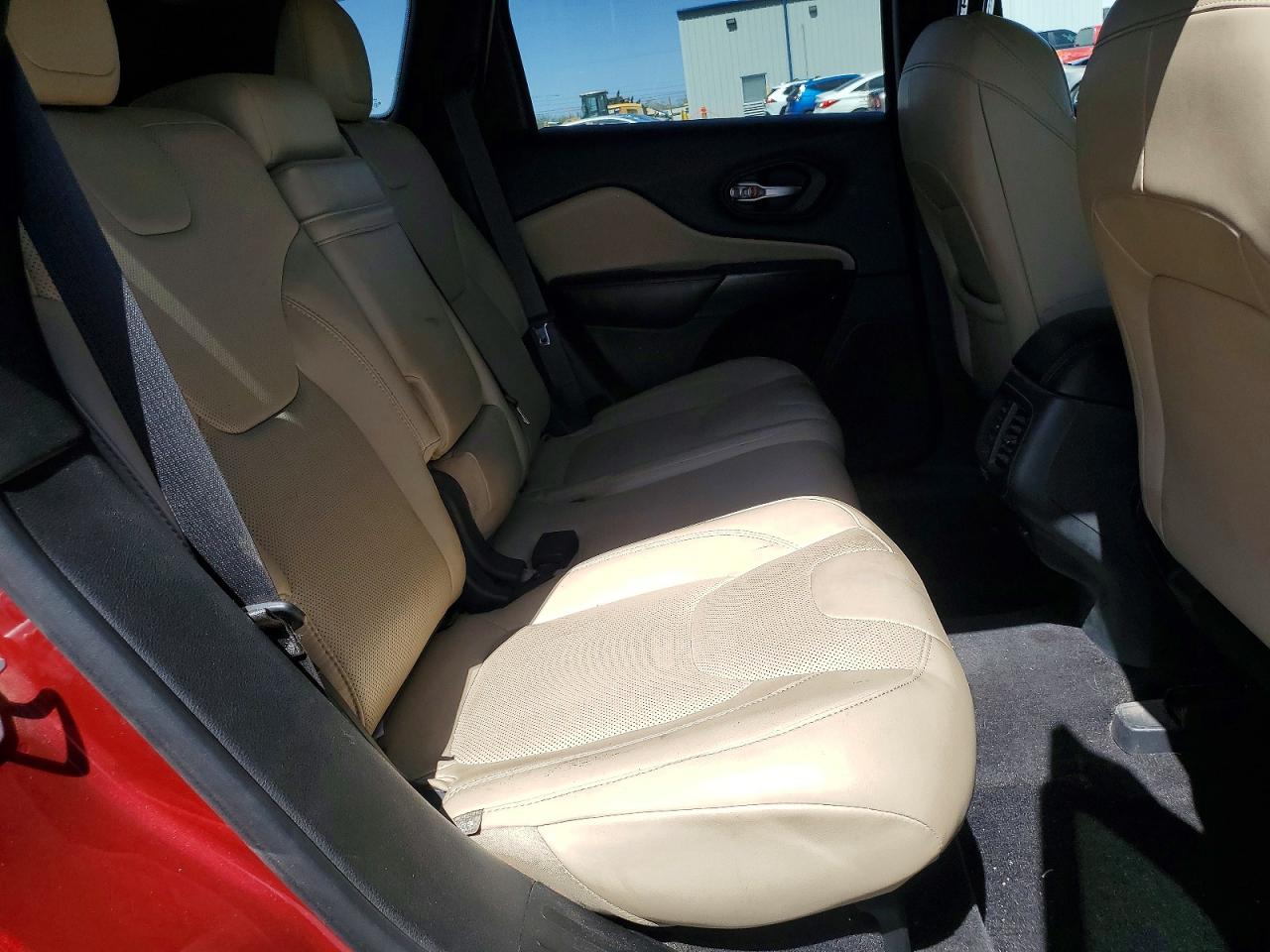 2015 Jeep Cherokee Limited Красный vin: 1C4PJMDS1FW618870