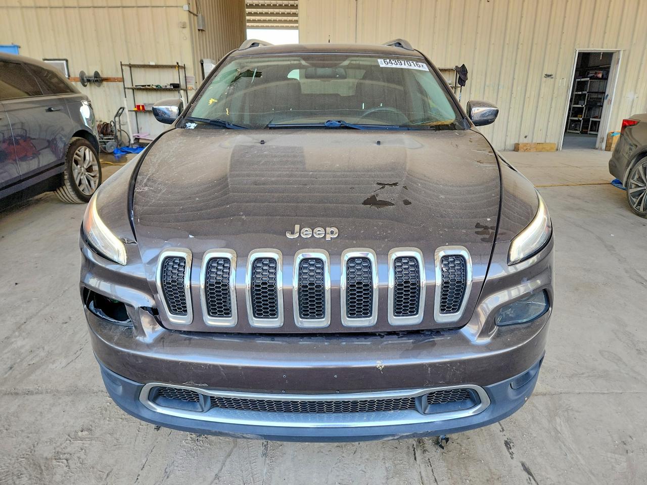 2015 Jeep Cherokee Limited Gray vin: 1C4PJMDS1FW648421