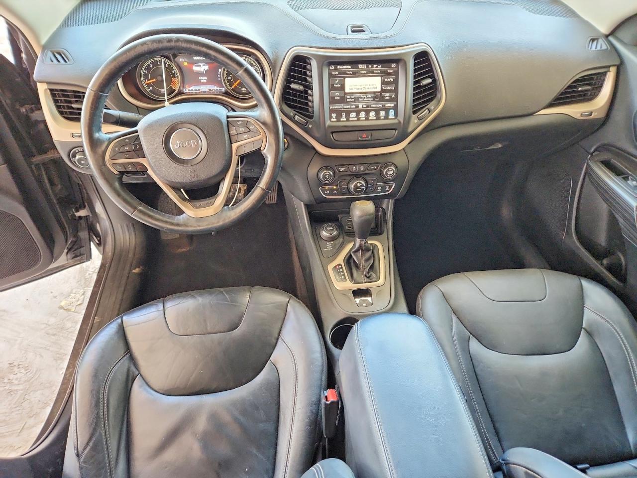 2015 Jeep Cherokee Limited Gray vin: 1C4PJMDS1FW648421