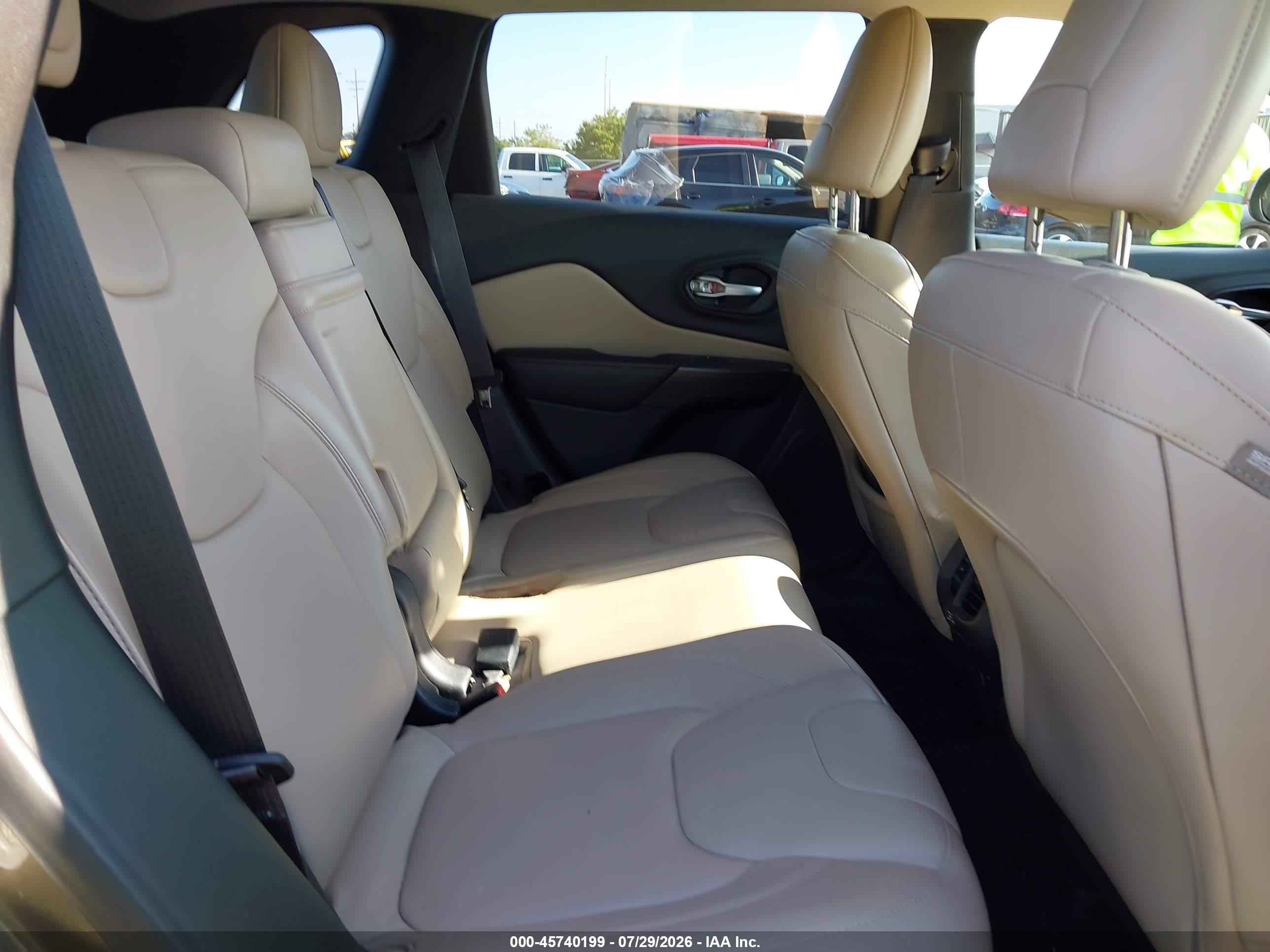 2015 Jeep Cherokee Limited Green vin: 1C4PJMDS1FW676008