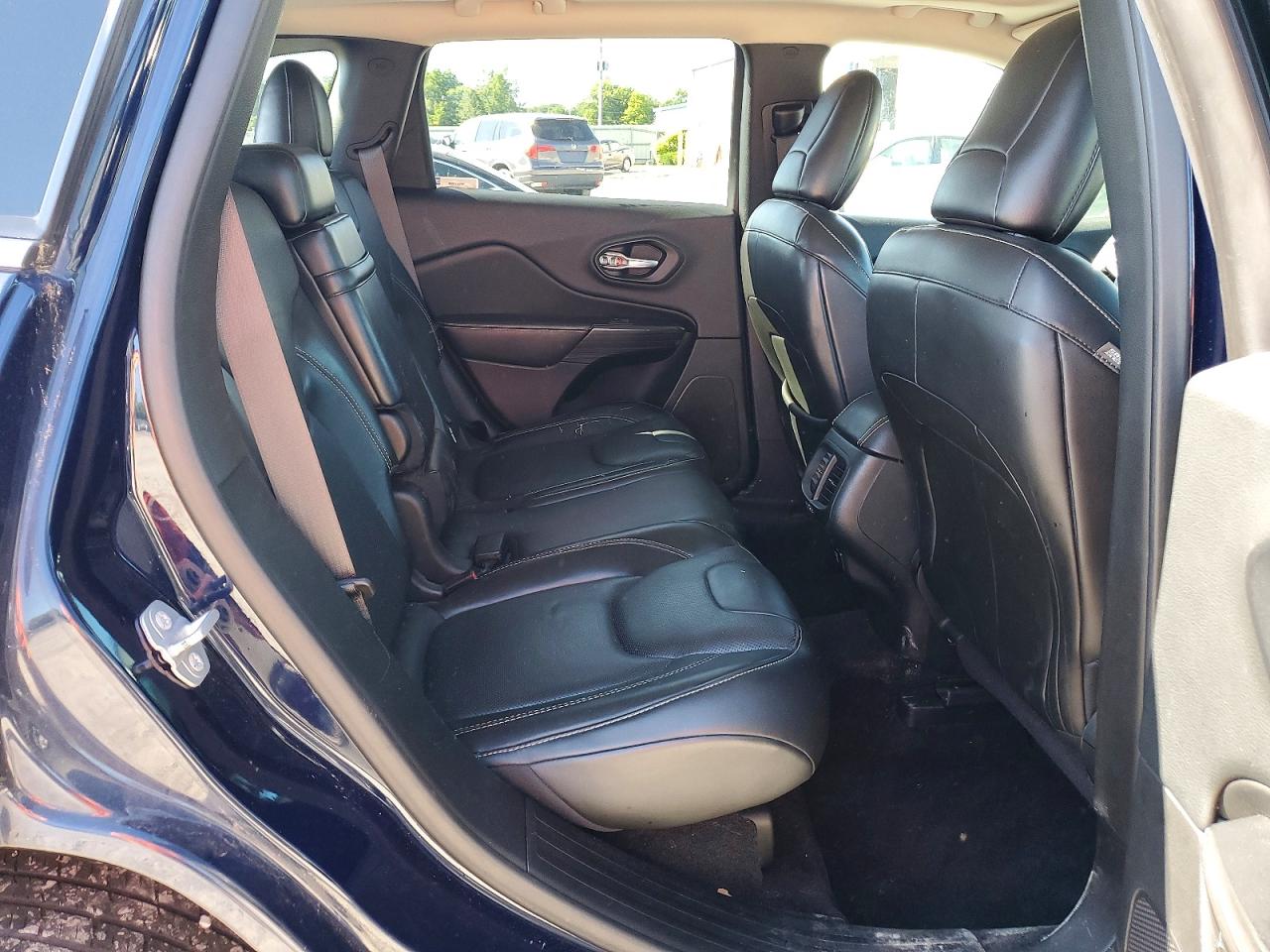 2015 Jeep Cherokee Limited Blue vin: 1C4PJMDS1FW687378