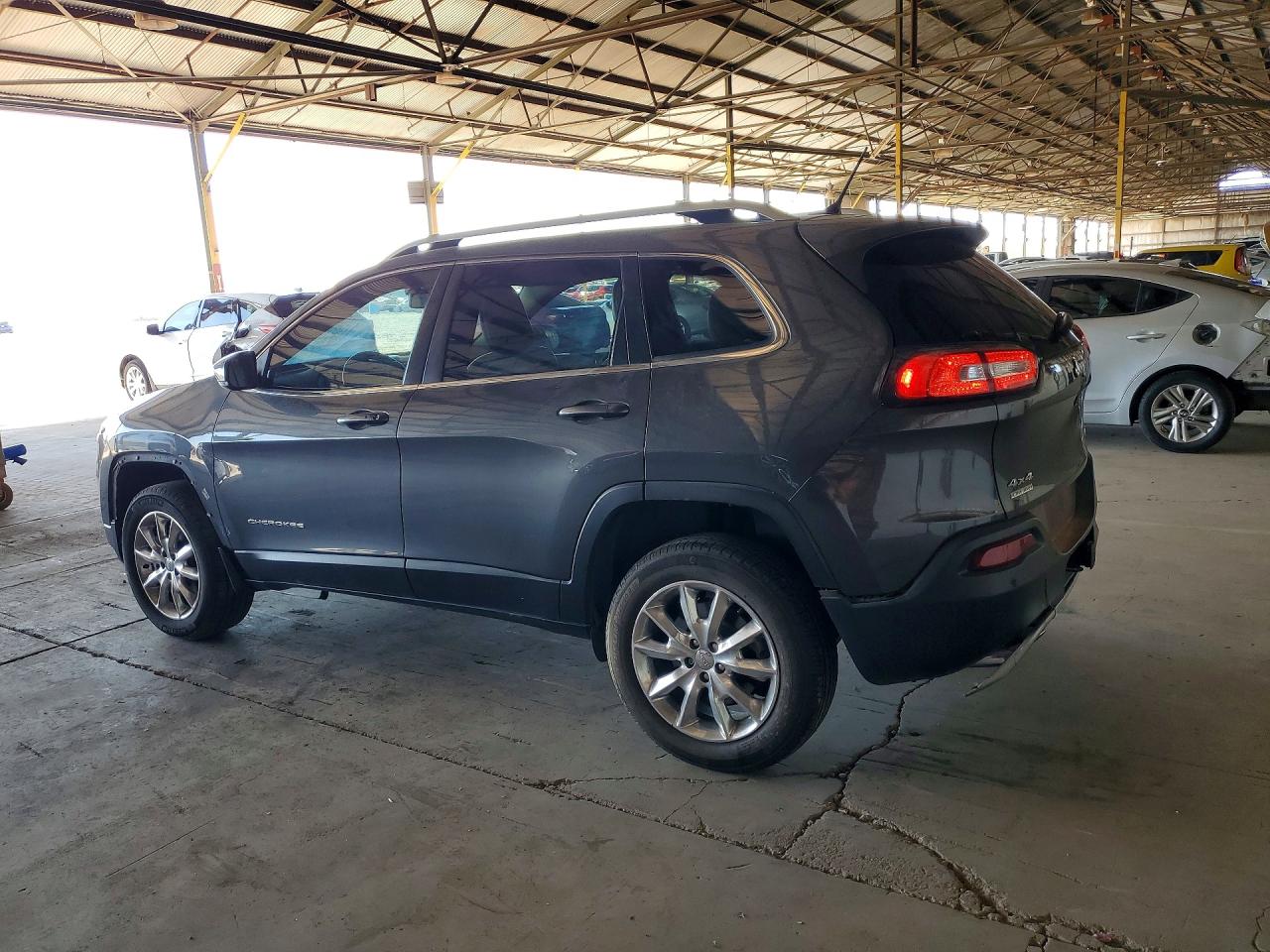 2015 Jeep Cherokee Limited Gray vin: 1C4PJMDS1FW759180