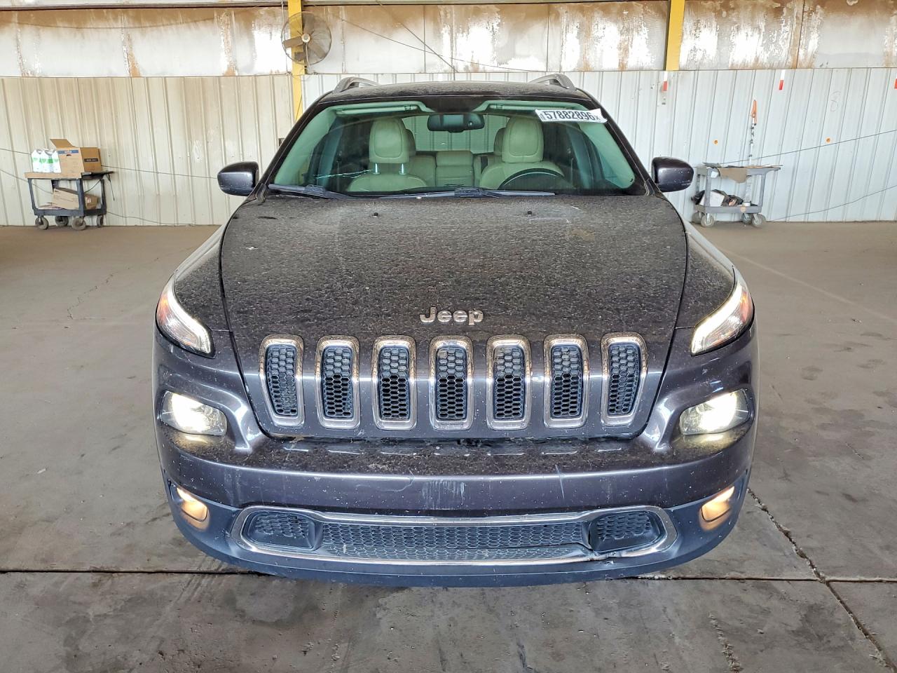 2015 Jeep Cherokee Limited Gray vin: 1C4PJMDS1FW759180