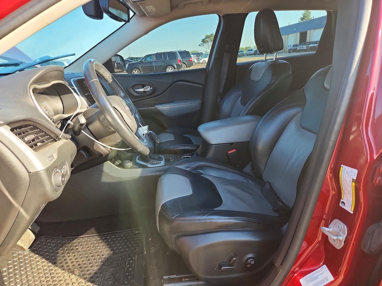 2014 Jeep Cherokee Limited Red vin: 1C4PJMDS2EW184716