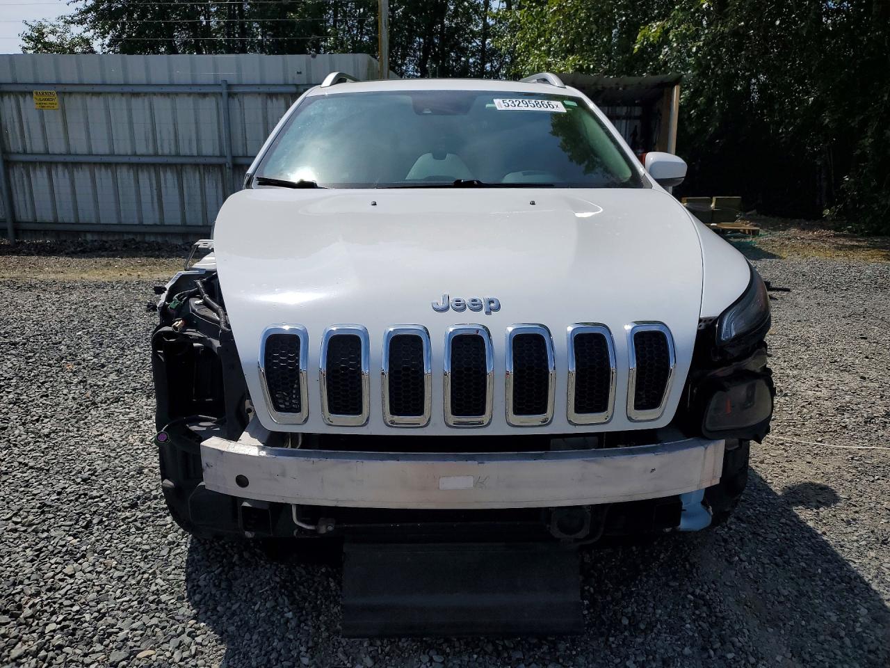 2014 Jeep Cherokee Limited White vin: 1C4PJMDS2EW191732