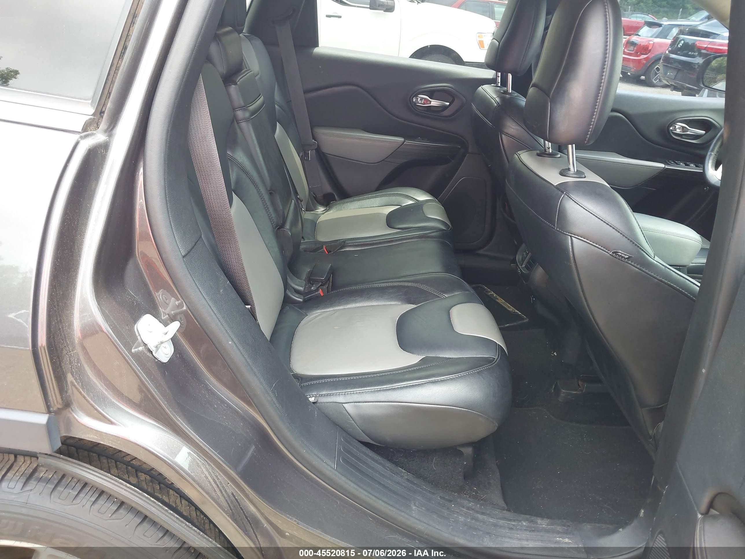 2014 Jeep Cherokee Limited Gray vin: 1C4PJMDS2EW211316
