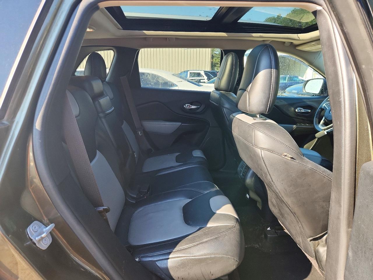 2014 Jeep Cherokee Limited Green vin: 1C4PJMDS2EW242484