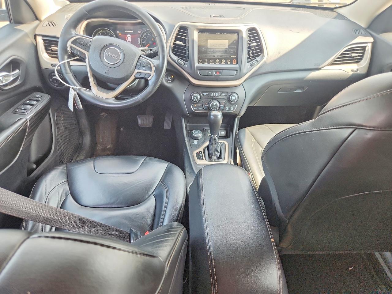 2015 Jeep Cherokee Limited Черный vin: 1C4PJMDS2FW654079