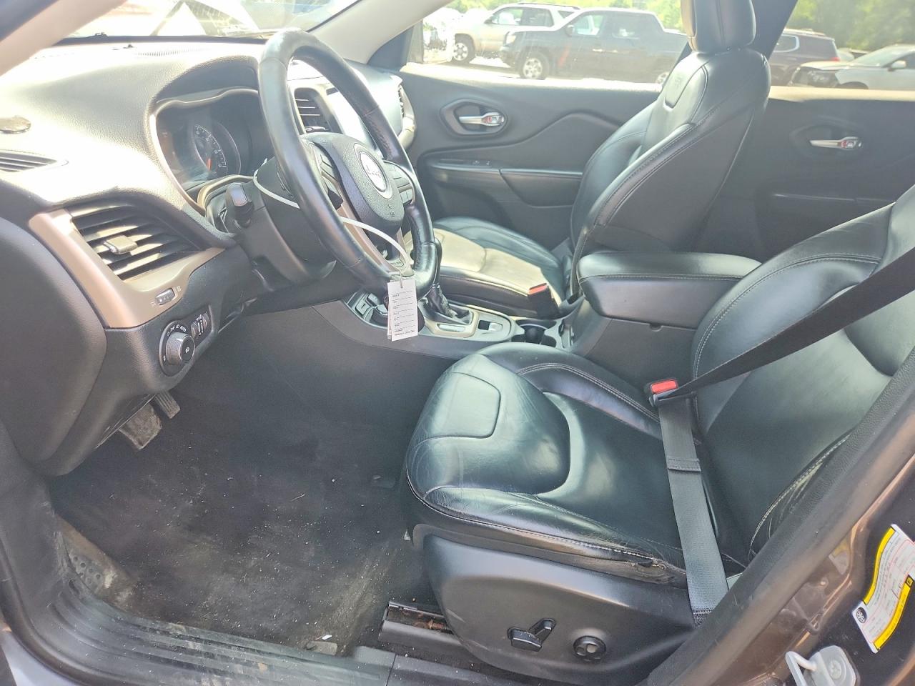 2015 Jeep Cherokee Limited Черный vin: 1C4PJMDS2FW654079
