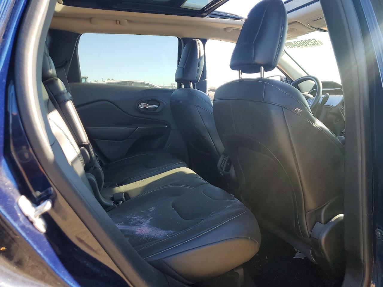 2015 Jeep Cherokee Limited Blue vin: 1C4PJMDS2FW685414