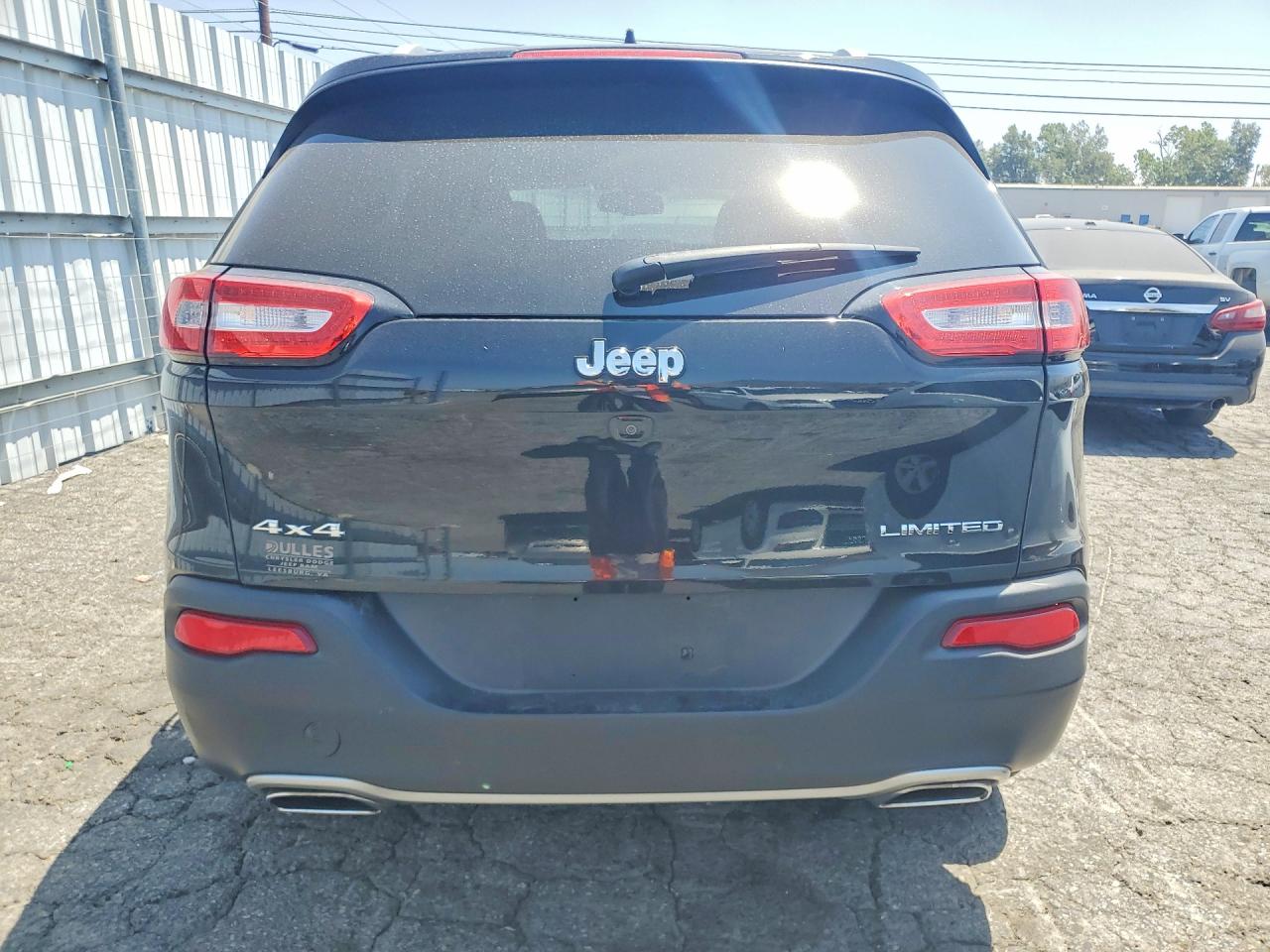 2015 Jeep Cherokee Limited Black vin: 1C4PJMDS2FW699099
