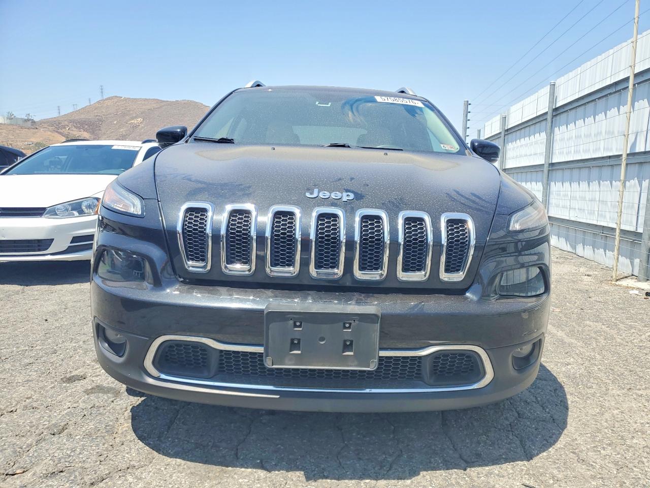 2015 Jeep Cherokee Limited Black vin: 1C4PJMDS2FW699099