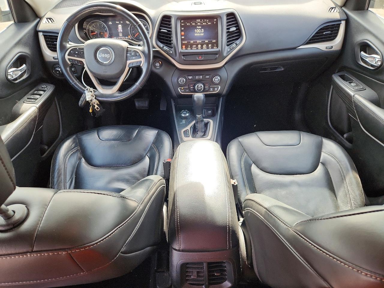 2015 Jeep Cherokee Limited White vin: 1C4PJMDS2FW729167