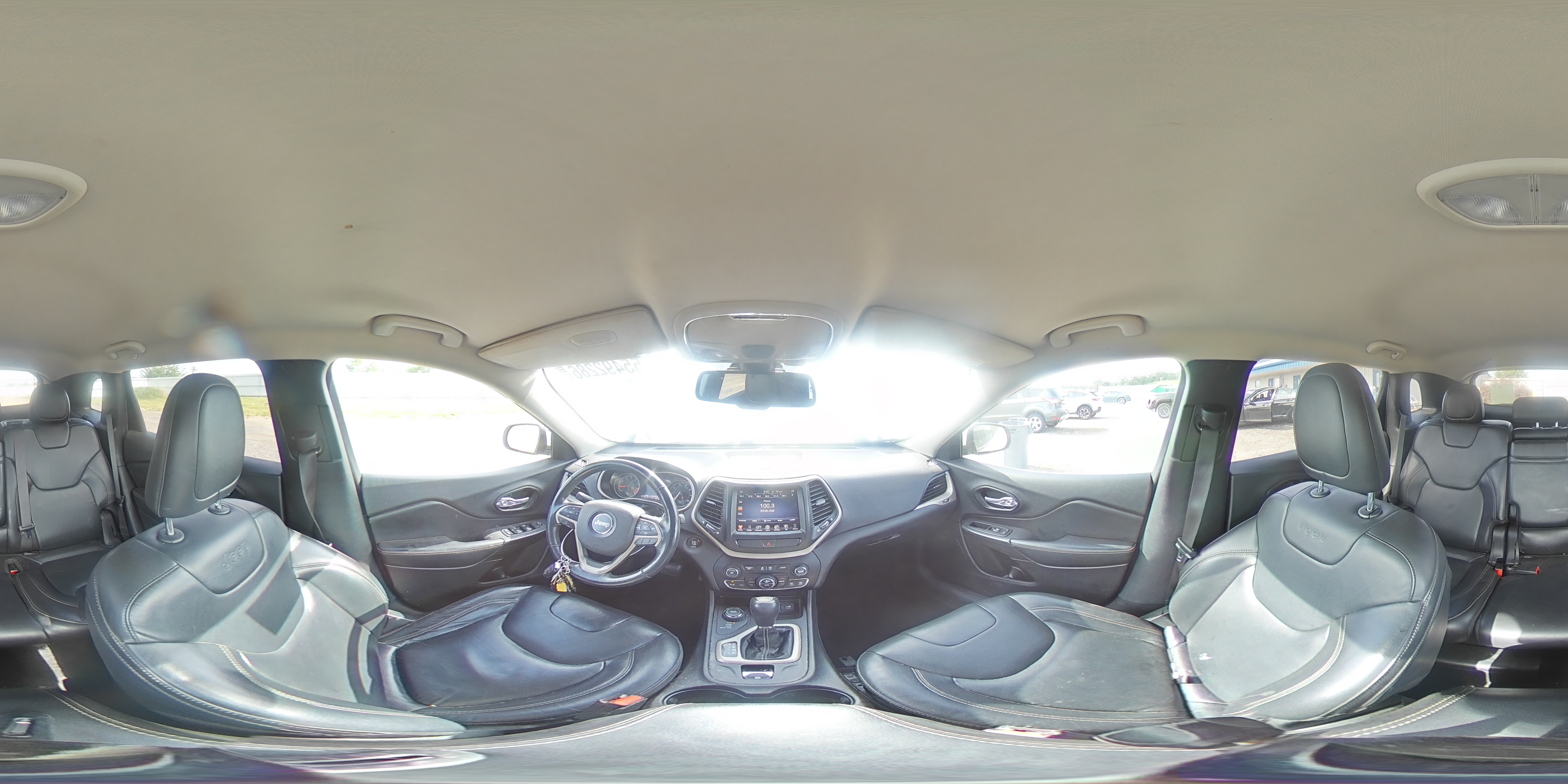 2015 Jeep Cherokee Limited White vin: 1C4PJMDS2FW729167