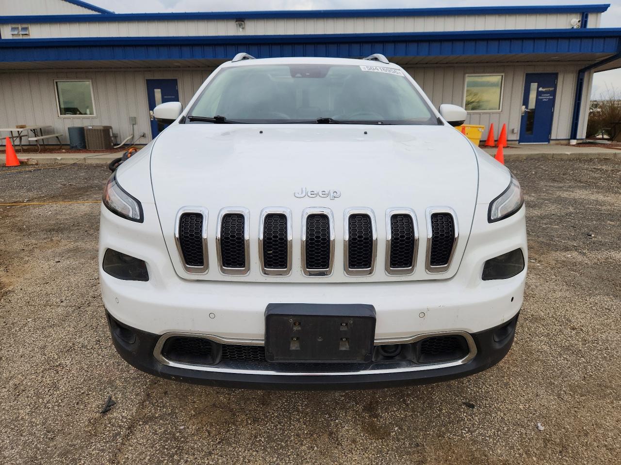 2015 Jeep Cherokee Limited White vin: 1C4PJMDS2FW729668