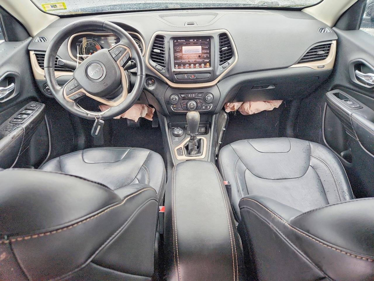 2016 Jeep Cherokee Limited Black vin: 1C4PJMDS2GW301035