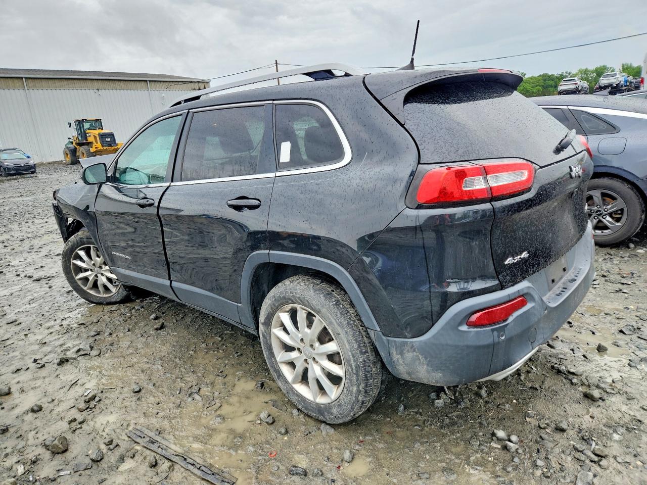2016 Jeep Cherokee Limited Black vin: 1C4PJMDS2GW301035