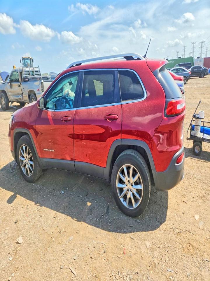 2014 Jeep Cherokee Limited Red vin: 1C4PJMDS3EW132060