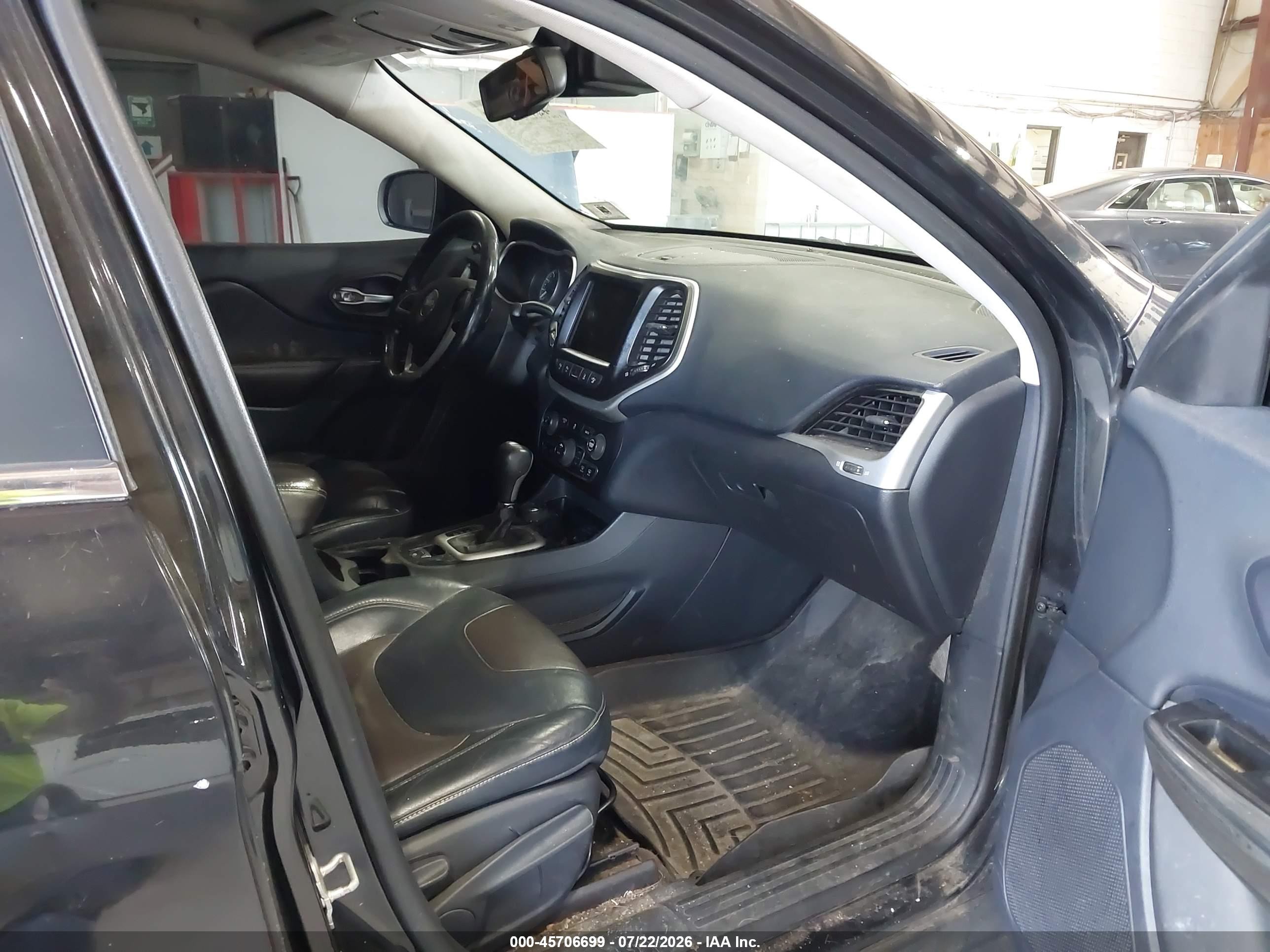 2014 Jeep Cherokee Limited Black vin: 1C4PJMDS3EW166029