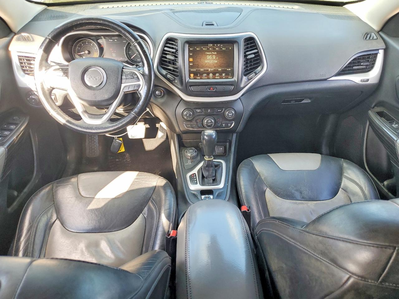 2014 Jeep Cherokee Limited Blue vin: 1C4PJMDS3EW170999