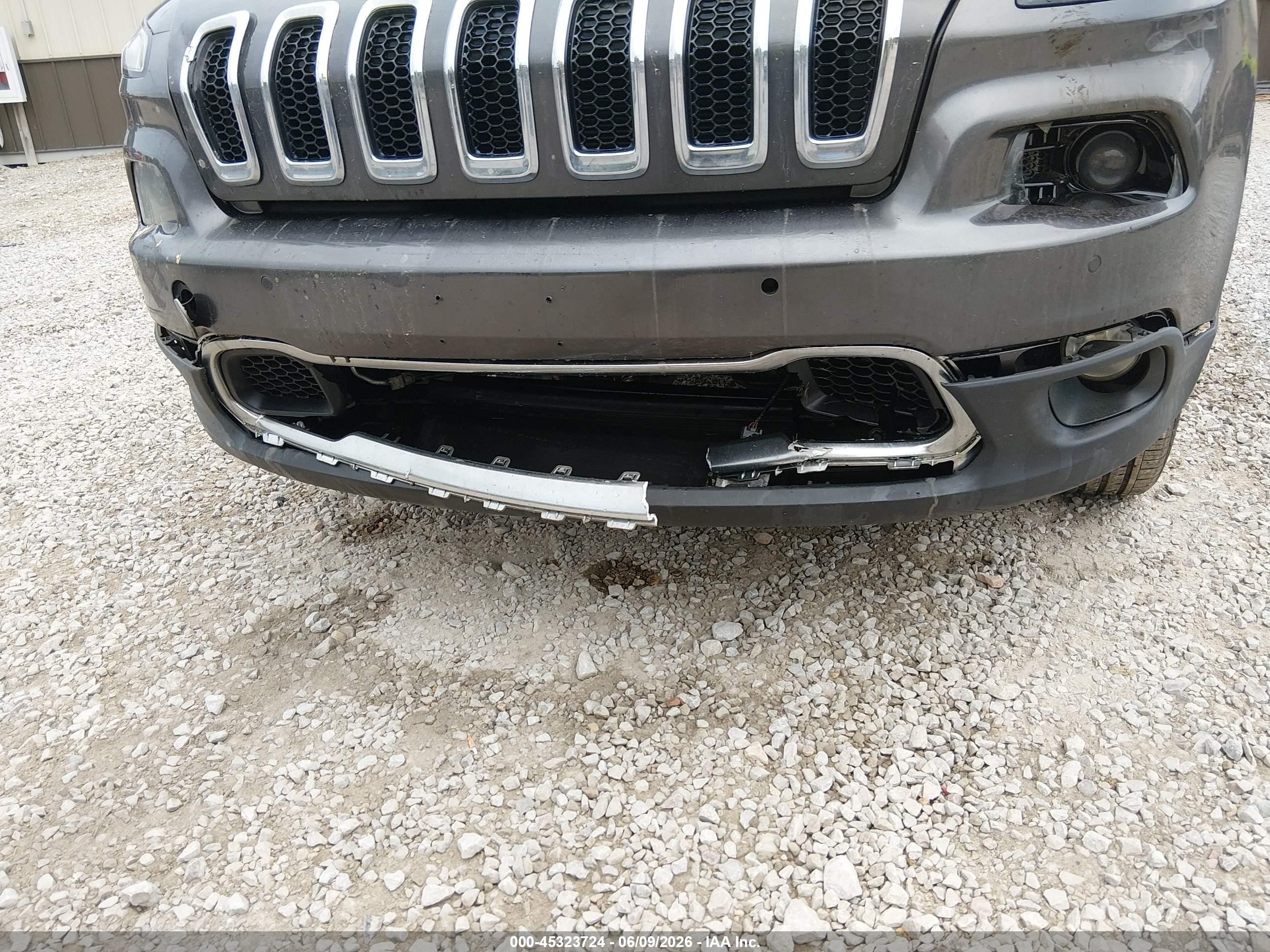 2014 Jeep Cherokee Limited Green vin: 1C4PJMDS3EW174535